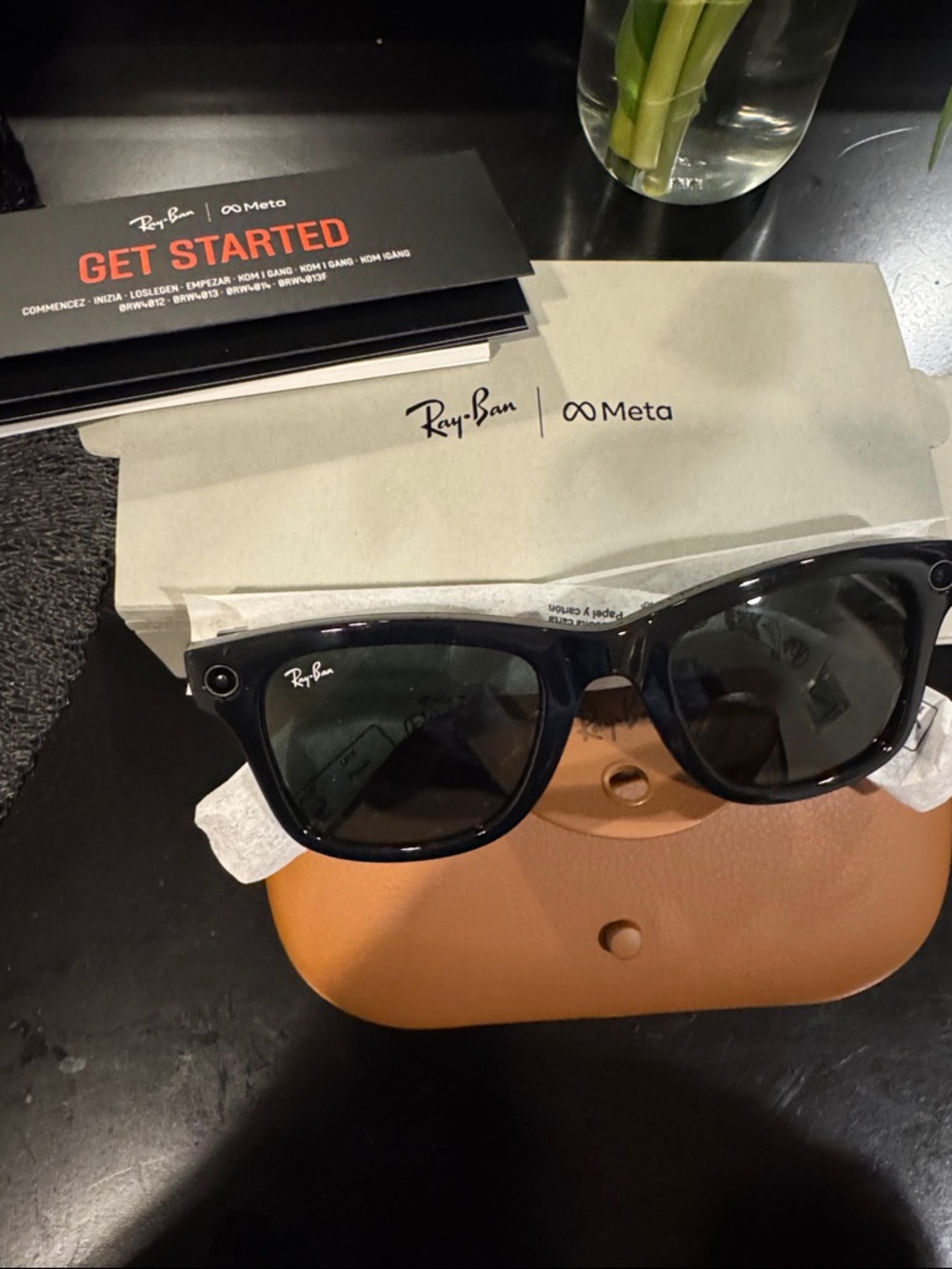 Ray-Ban Wayfarer Sunglasses - Black Frame with Dark Lenses